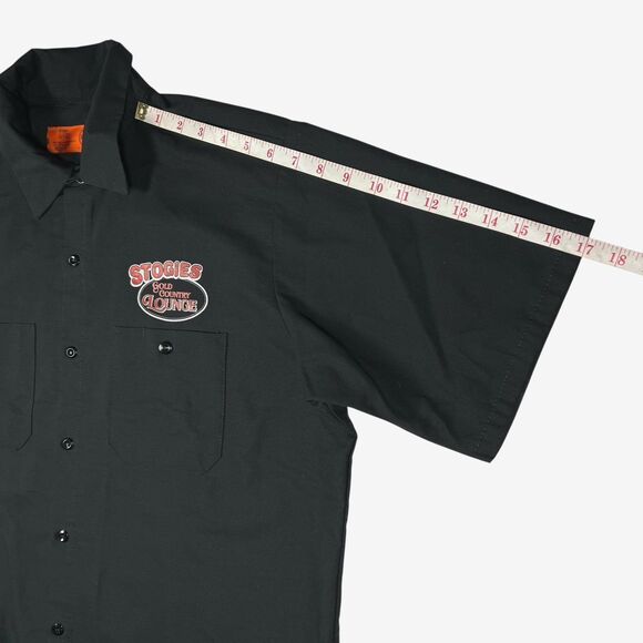 Red Kap Work Shirt Men's Stogies Gold Country Lounge Jamestown Cali Size Large - Picture 11 of 12